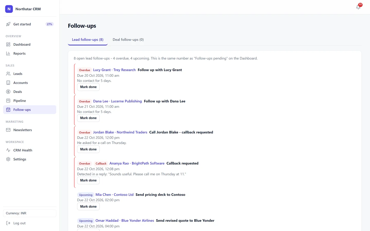 Tailr tour step 4: Tailr sets the callback